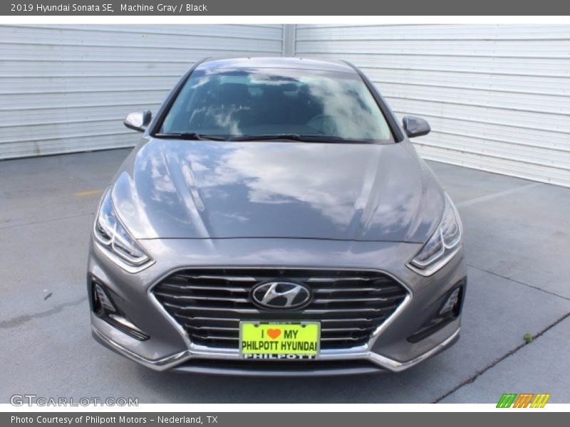 Machine Gray / Black 2019 Hyundai Sonata SE