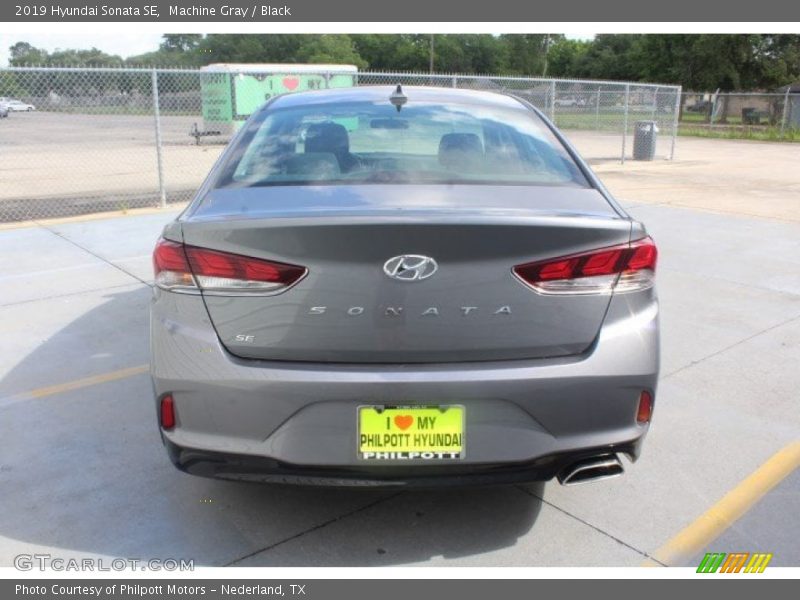Machine Gray / Black 2019 Hyundai Sonata SE