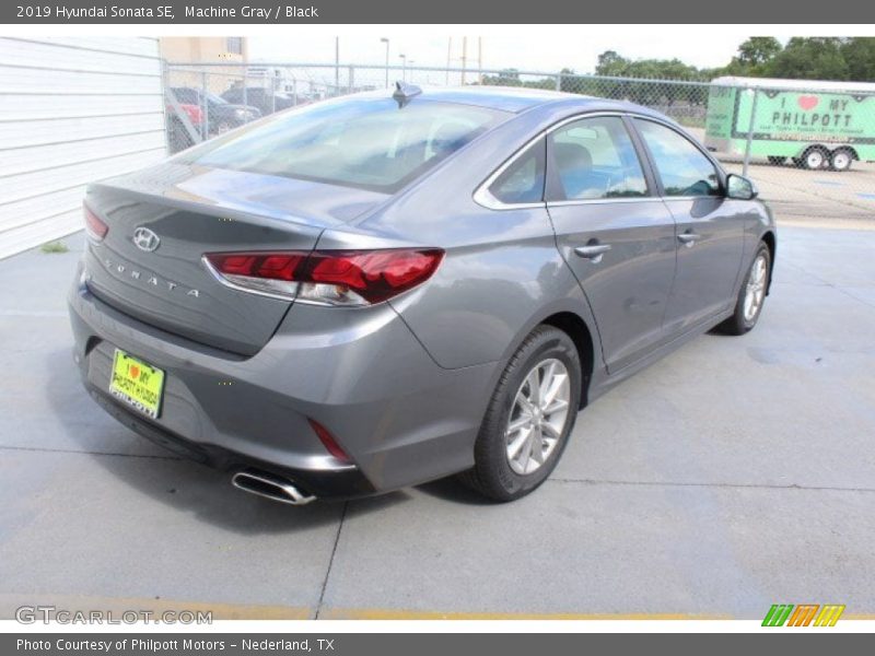 Machine Gray / Black 2019 Hyundai Sonata SE