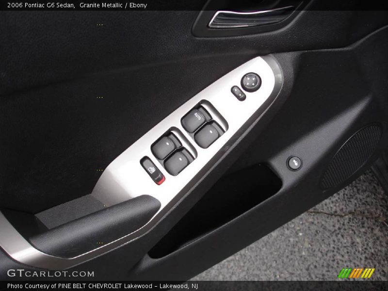 Granite Metallic / Ebony 2006 Pontiac G6 Sedan