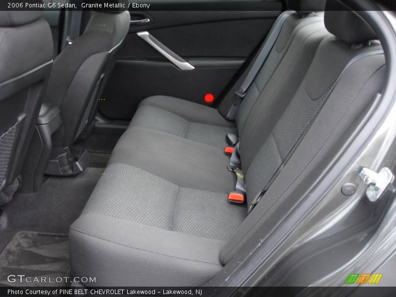 Granite Metallic / Ebony 2006 Pontiac G6 Sedan