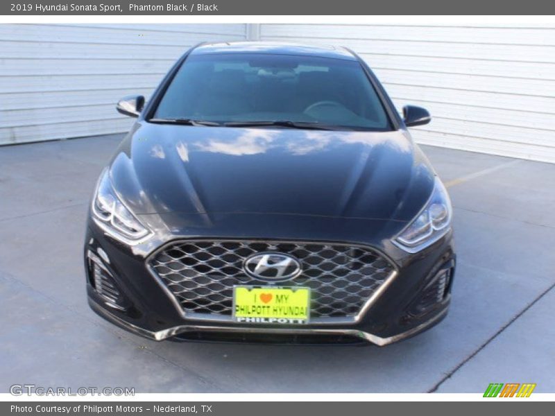 Phantom Black / Black 2019 Hyundai Sonata Sport