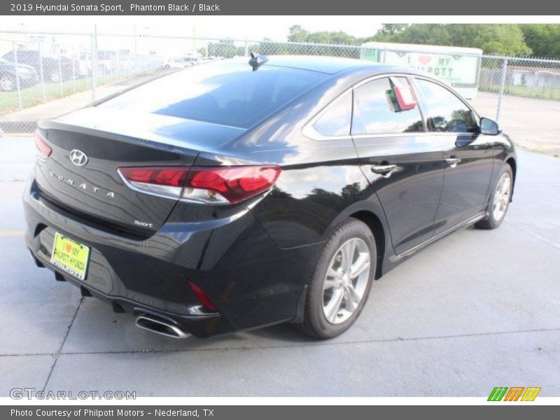 Phantom Black / Black 2019 Hyundai Sonata Sport