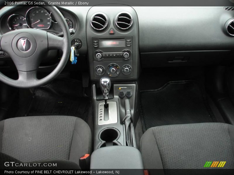 Granite Metallic / Ebony 2006 Pontiac G6 Sedan