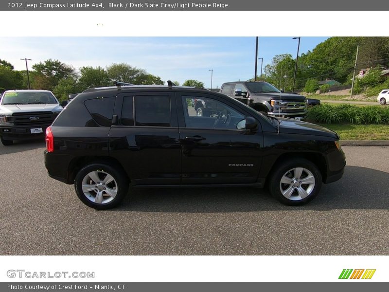 Black / Dark Slate Gray/Light Pebble Beige 2012 Jeep Compass Latitude 4x4