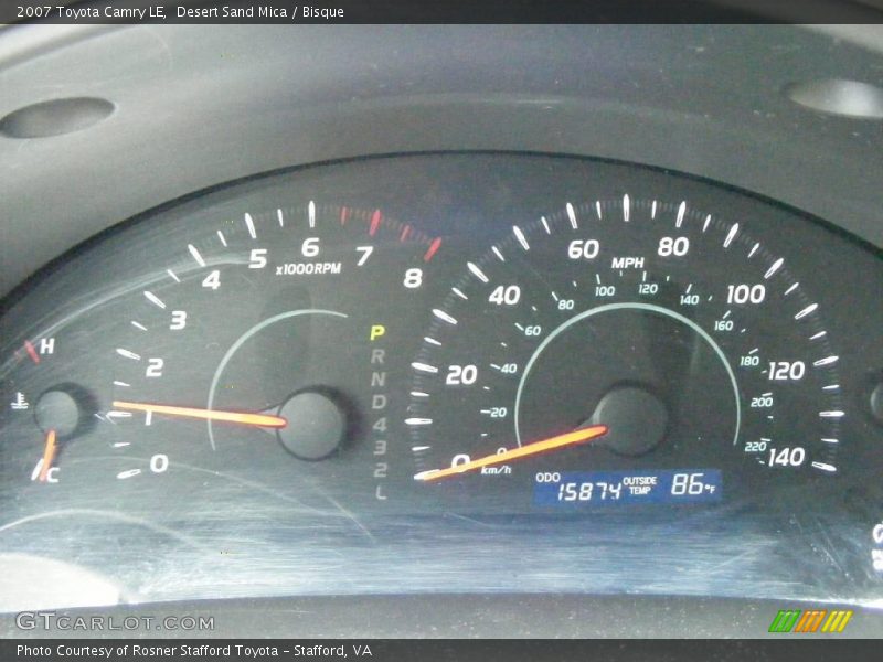 Desert Sand Mica / Bisque 2007 Toyota Camry LE