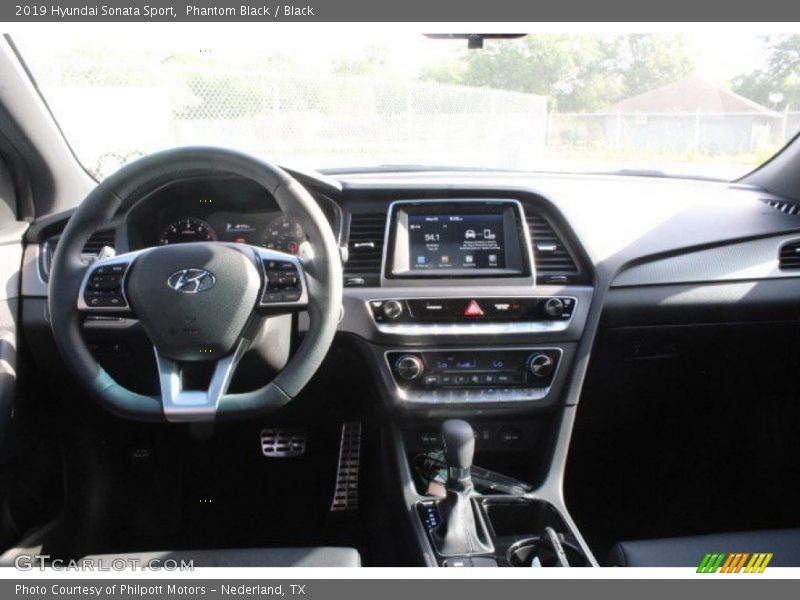 Phantom Black / Black 2019 Hyundai Sonata Sport