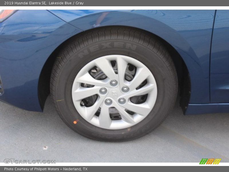 Lakeside Blue / Gray 2019 Hyundai Elantra SE