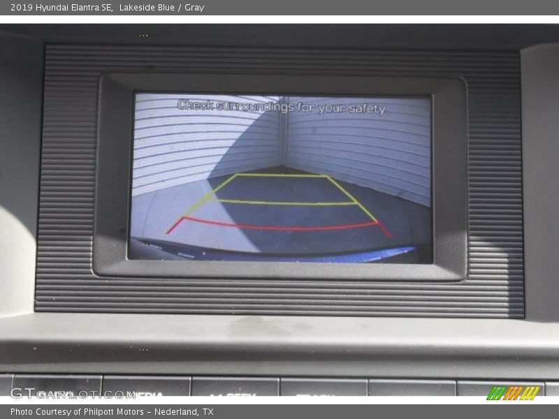 Lakeside Blue / Gray 2019 Hyundai Elantra SE