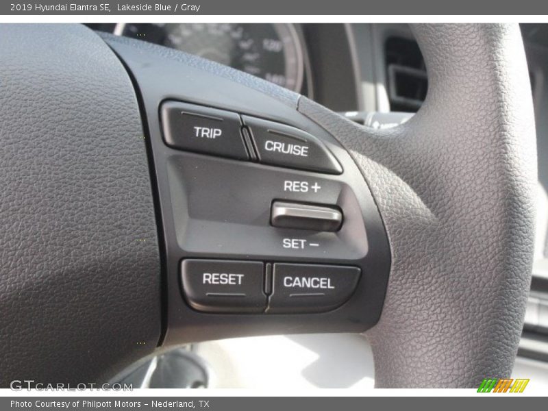 Lakeside Blue / Gray 2019 Hyundai Elantra SE