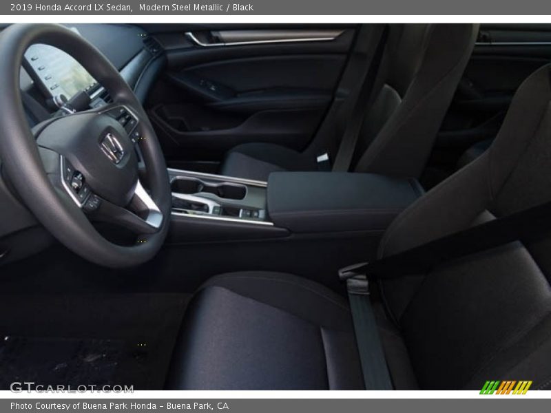 Modern Steel Metallic / Black 2019 Honda Accord LX Sedan