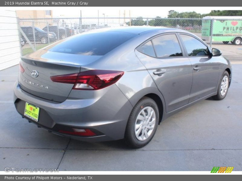 Machine Gray / Gray 2019 Hyundai Elantra SE