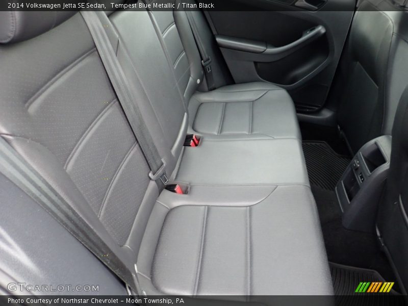 Tempest Blue Metallic / Titan Black 2014 Volkswagen Jetta SE Sedan