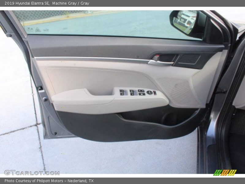 Machine Gray / Gray 2019 Hyundai Elantra SE