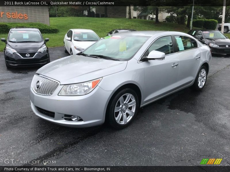 Quicksilver Metallic / Cocoa/Cashmere 2011 Buick LaCrosse CXL