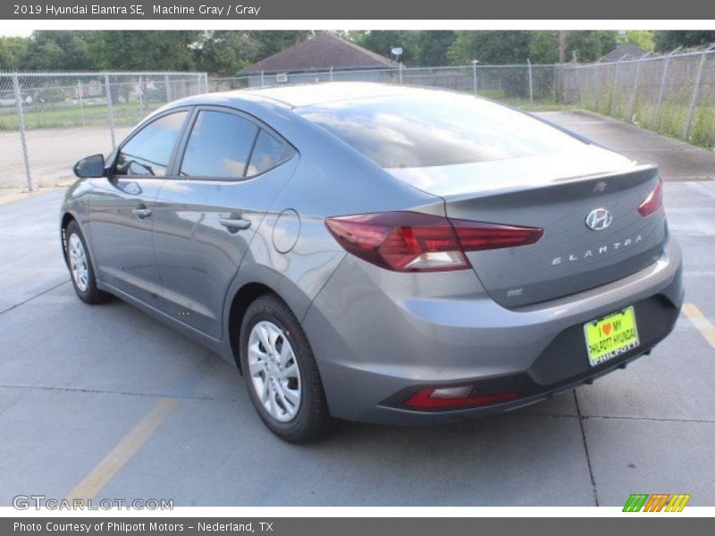 Machine Gray / Gray 2019 Hyundai Elantra SE