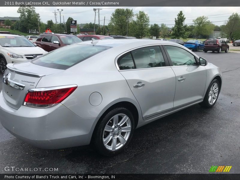 Quicksilver Metallic / Cocoa/Cashmere 2011 Buick LaCrosse CXL