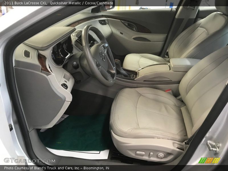 Quicksilver Metallic / Cocoa/Cashmere 2011 Buick LaCrosse CXL