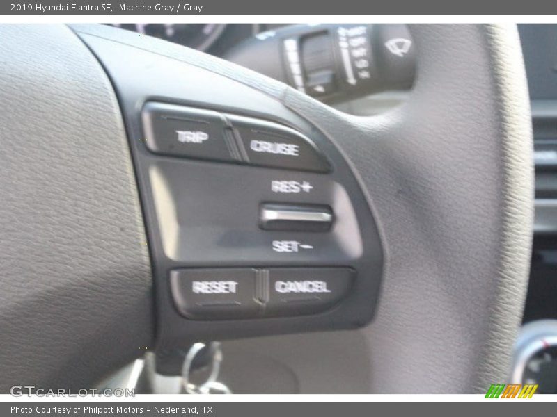 Machine Gray / Gray 2019 Hyundai Elantra SE