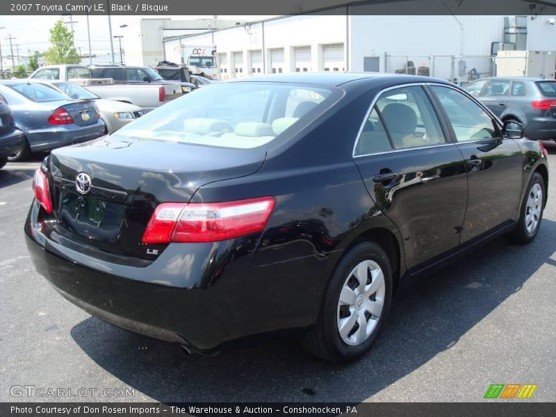 Black / Bisque 2007 Toyota Camry LE