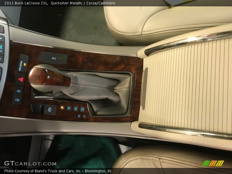 Quicksilver Metallic / Cocoa/Cashmere 2011 Buick LaCrosse CXL