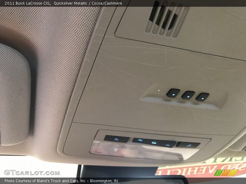 Quicksilver Metallic / Cocoa/Cashmere 2011 Buick LaCrosse CXL