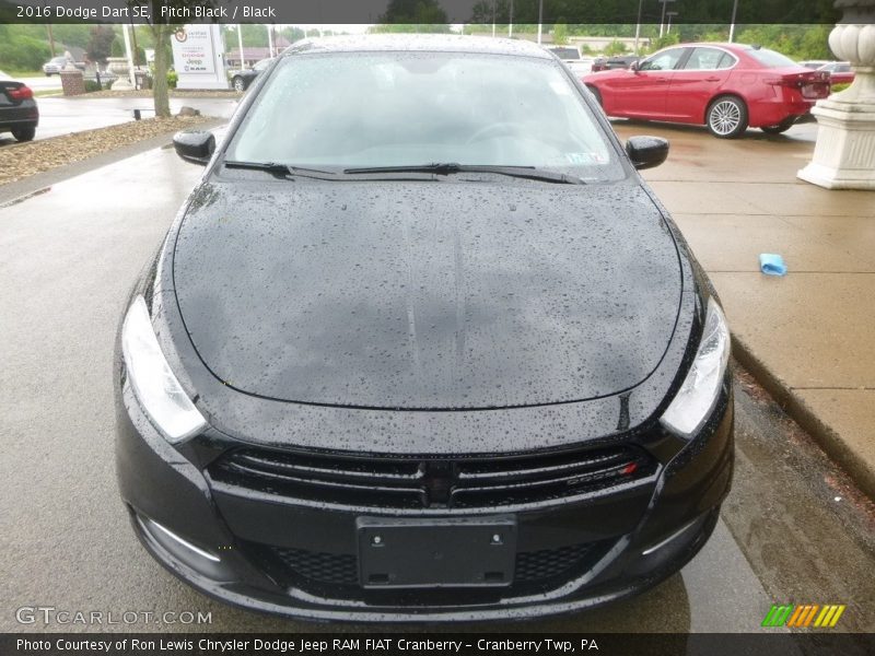 Pitch Black / Black 2016 Dodge Dart SE