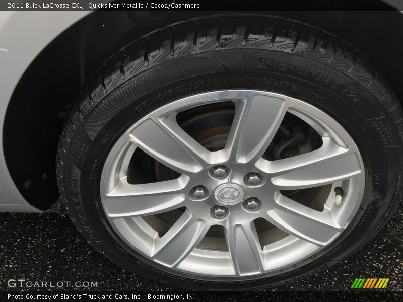 Quicksilver Metallic / Cocoa/Cashmere 2011 Buick LaCrosse CXL