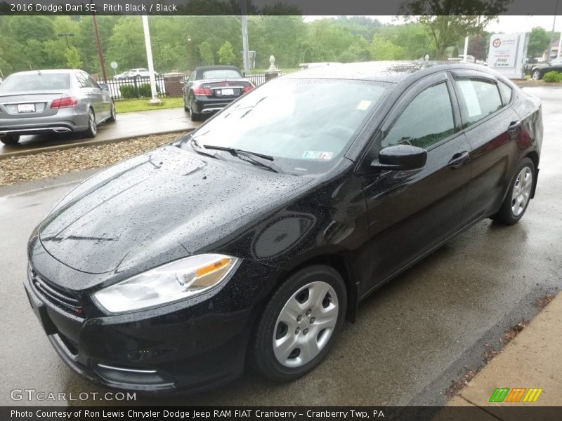 Pitch Black / Black 2016 Dodge Dart SE