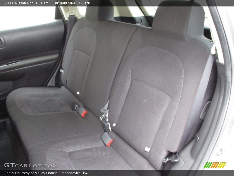 Brilliant Silver / Black 2014 Nissan Rogue Select S