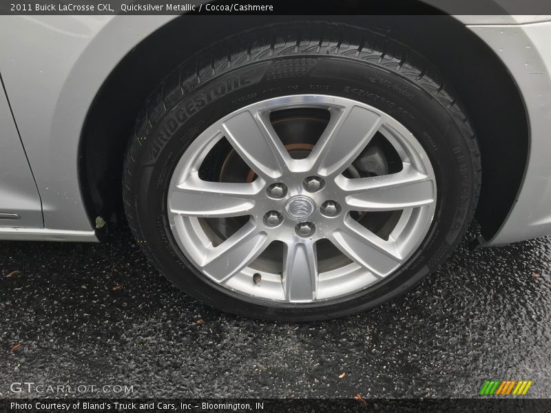 Quicksilver Metallic / Cocoa/Cashmere 2011 Buick LaCrosse CXL