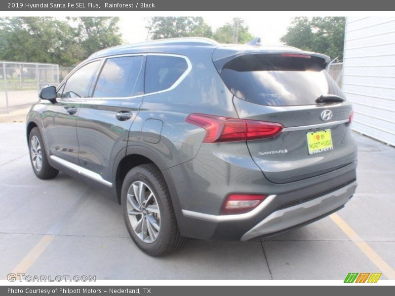 Rainforest / Black 2019 Hyundai Santa Fe SEL Plus