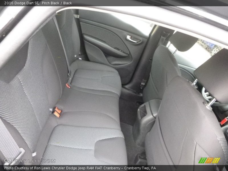 Pitch Black / Black 2016 Dodge Dart SE