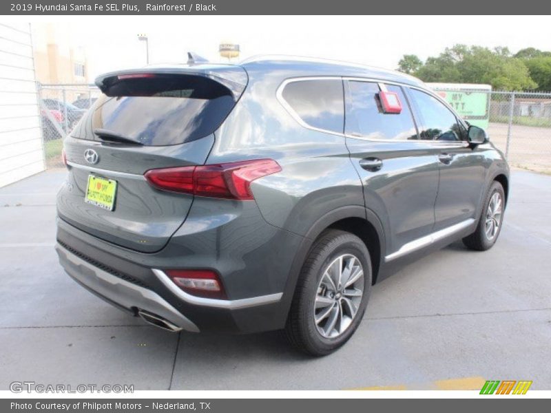 Rainforest / Black 2019 Hyundai Santa Fe SEL Plus