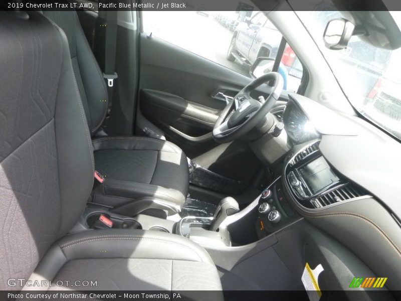 Pacific Blue Metallic / Jet Black 2019 Chevrolet Trax LT AWD