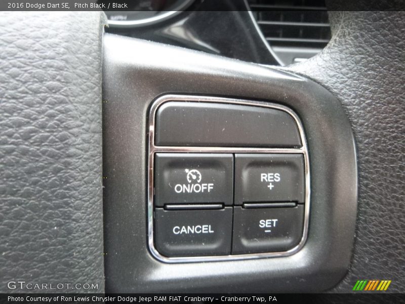 Pitch Black / Black 2016 Dodge Dart SE