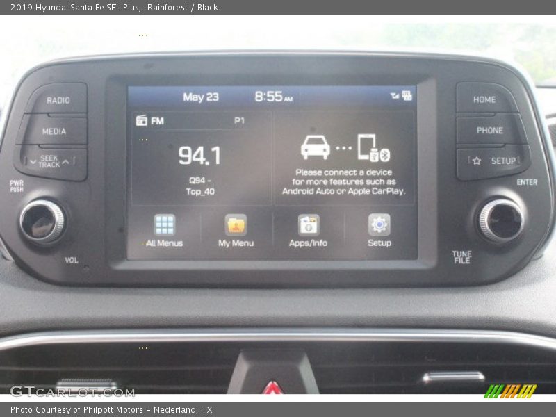 Rainforest / Black 2019 Hyundai Santa Fe SEL Plus