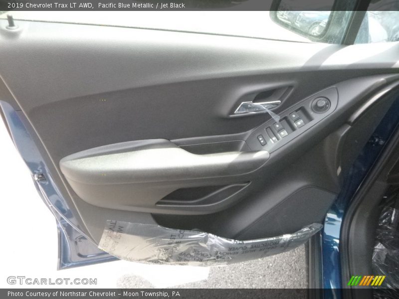 Pacific Blue Metallic / Jet Black 2019 Chevrolet Trax LT AWD