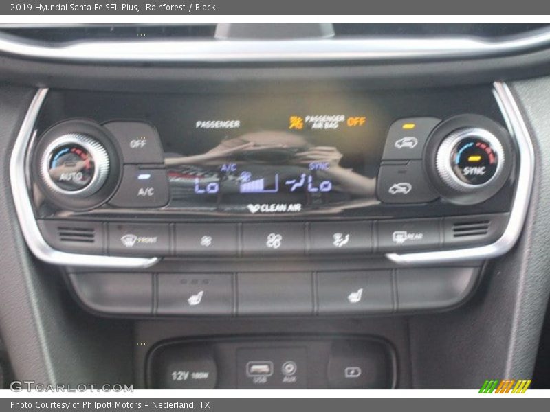 Rainforest / Black 2019 Hyundai Santa Fe SEL Plus