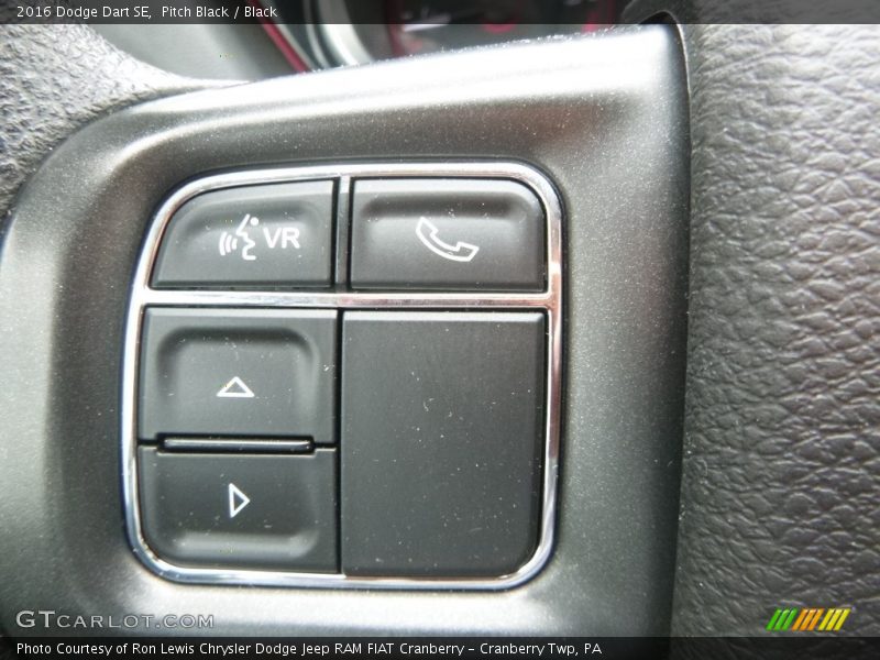 Pitch Black / Black 2016 Dodge Dart SE