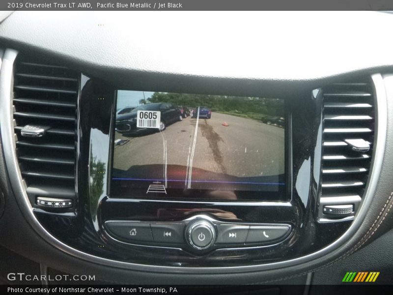 Pacific Blue Metallic / Jet Black 2019 Chevrolet Trax LT AWD