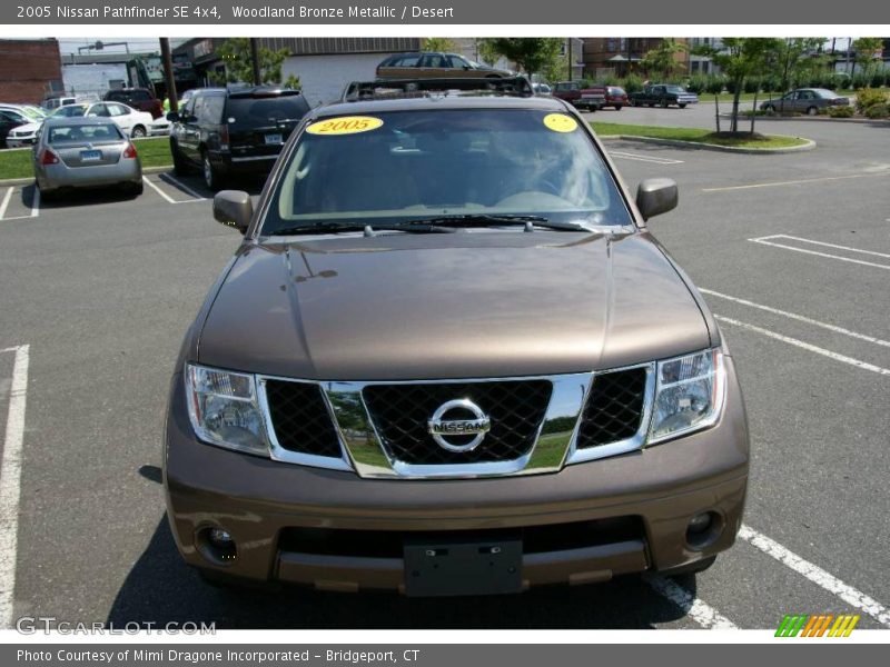 Woodland Bronze Metallic / Desert 2005 Nissan Pathfinder SE 4x4