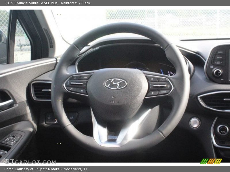 Rainforest / Black 2019 Hyundai Santa Fe SEL Plus