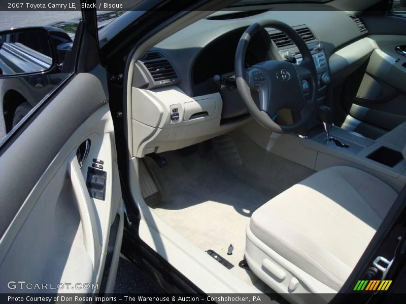 Black / Bisque 2007 Toyota Camry LE