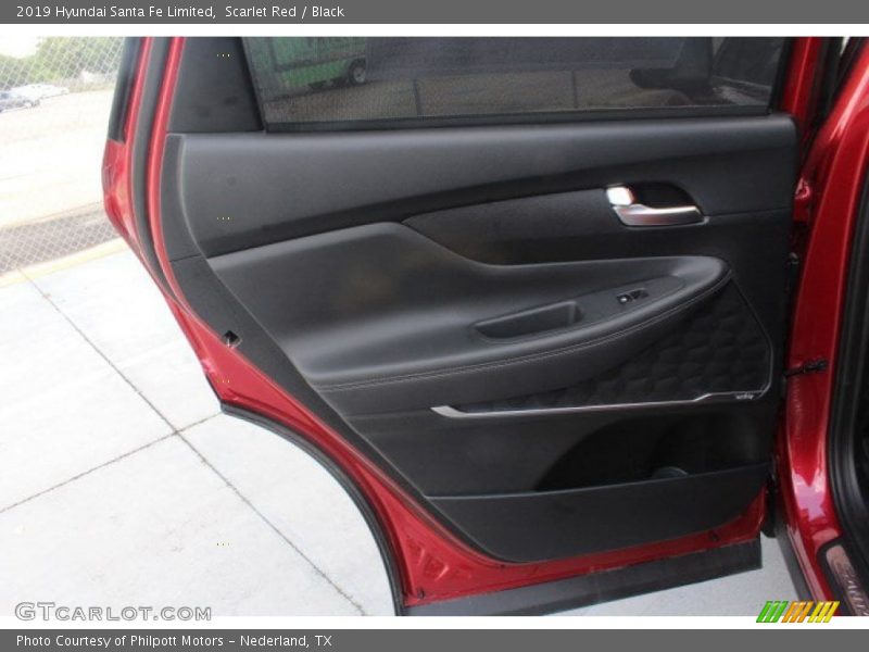 Scarlet Red / Black 2019 Hyundai Santa Fe Limited