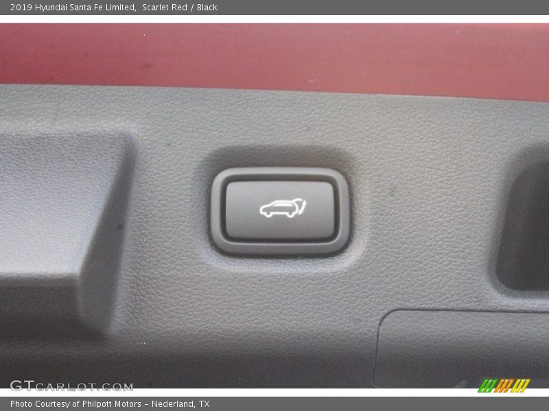 Scarlet Red / Black 2019 Hyundai Santa Fe Limited