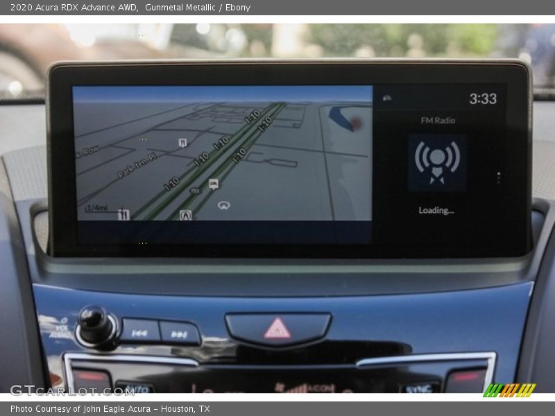 Navigation of 2020 RDX Advance AWD