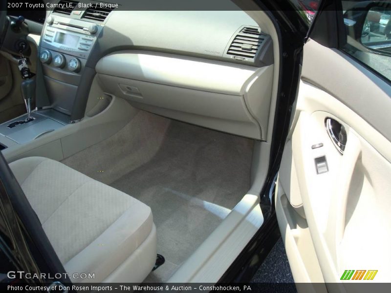 Black / Bisque 2007 Toyota Camry LE