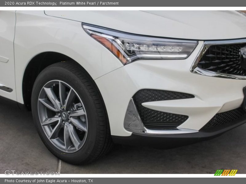 Platinum White Pearl / Parchment 2020 Acura RDX Technology