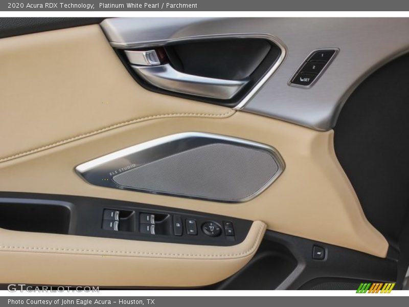 Platinum White Pearl / Parchment 2020 Acura RDX Technology